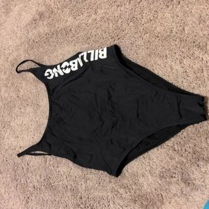 Billabong black one piece bathing suit